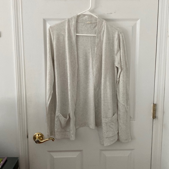 J. Crew Tops - J. Crew Light Weight Wrap with Pockets Size Small